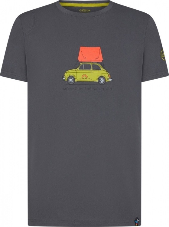La Sportiva Cinquecento T-Shirt La Sportiva Cinquecento T-Shirt Farbe / color: carbon/kiwi ()