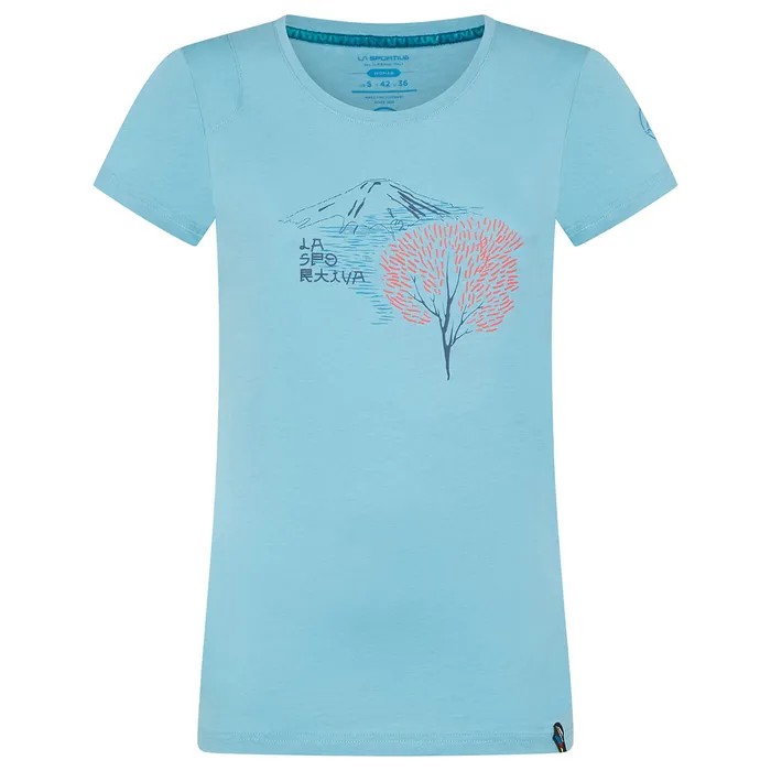 La Sportiva Bloom T-Shirt Women La Sportiva Bloom T-Shirt Women Farbe / color: pacific blue ()