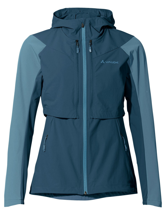 VAUDE Womens Moab ZO Jacket VAUDE Womens Moab ZO Jacket Farbe / color: dark sea uni ()