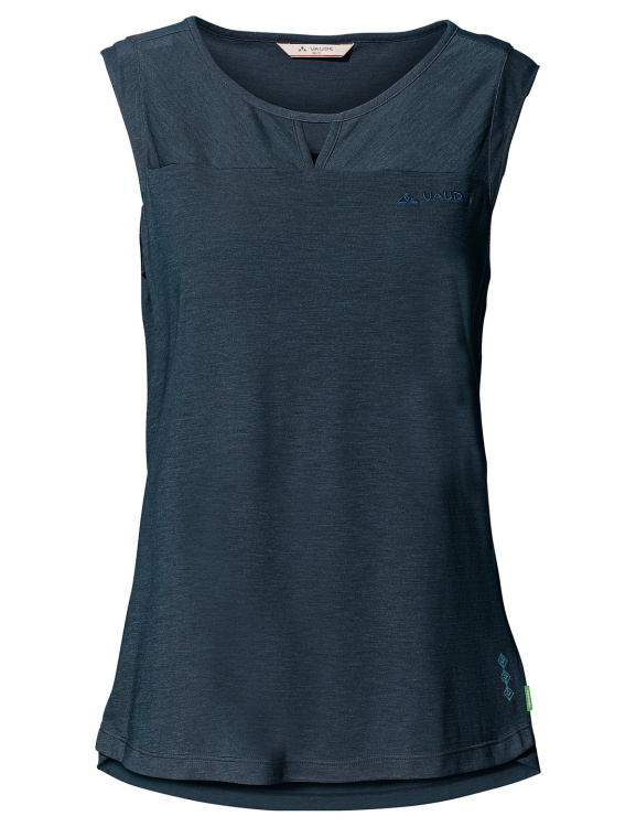 VAUDE Womens Skomer Hiking Top VAUDE Womens Skomer Hiking Top Farbe / color: dark sea ()