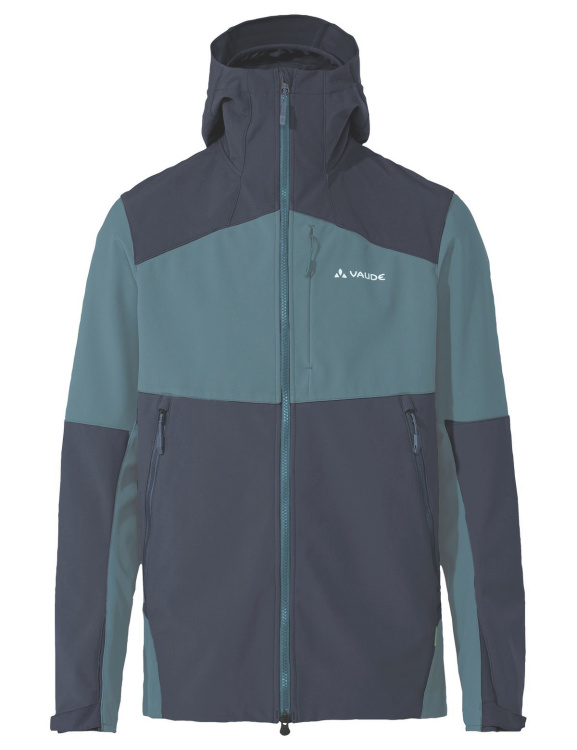 VAUDE Mens Roccia Softshell Jacket II VAUDE Mens Roccia Softshell Jacket II Farbe / color: dark sea uni ()