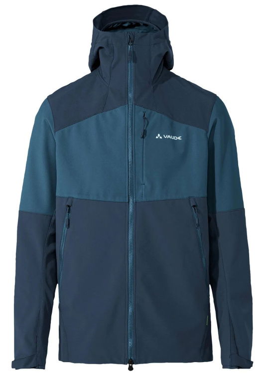 VAUDE Mens Roccia Softshell Jacket II VAUDE Mens Roccia Softshell Jacket II Farbe / color: dark sea uni ()