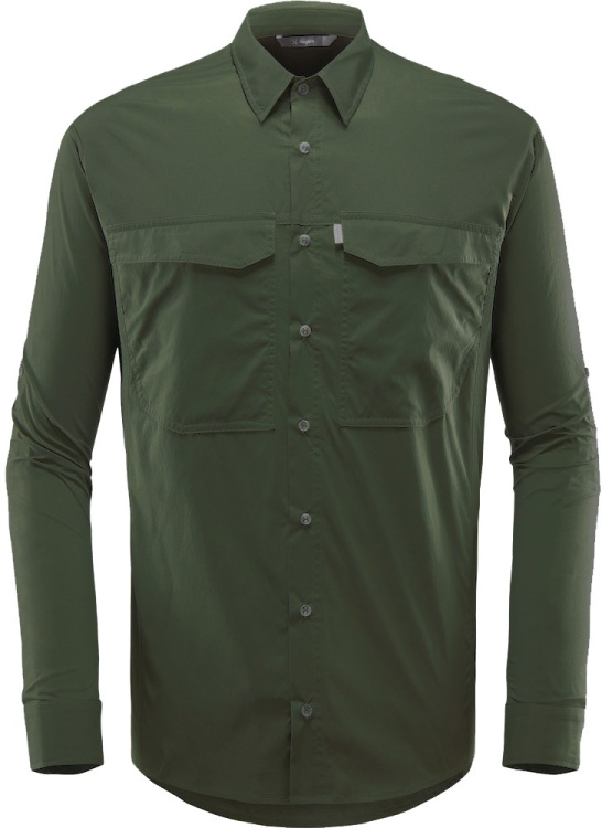 Haglöfs Salo LS Shirt Men Haglöfs Salo LS Shirt Men Farbe / color: deep woods ()