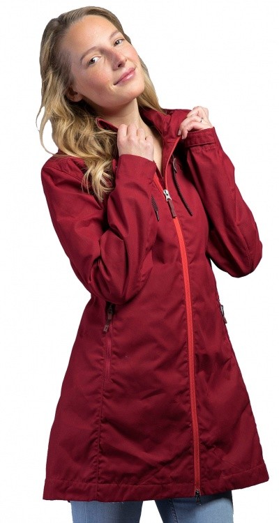 Tatonka Jesper Womens Hooded Coat Tatonka Jesper Womens Hooded Coat Farbe / color: lava red ()