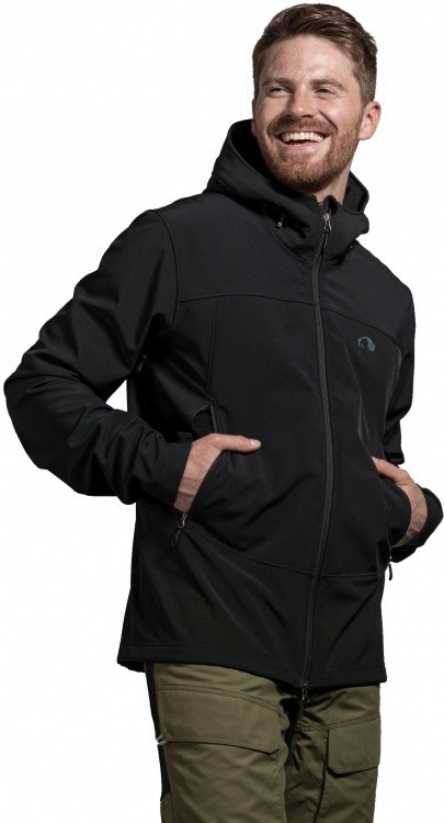 Tatonka Marto Mens Recco Hooded Jacket Tatonka Marto Mens Recco Hooded Jacket Farbe / color: black ()