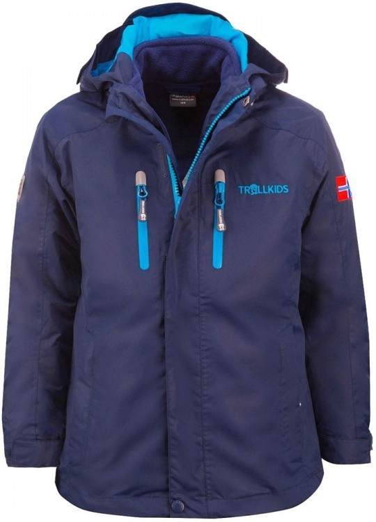 Trollkids Kids Myrdal 3in1 Jacket Pro Trollkids Kids Myrdal 3in1 Jacket Pro Farbe / color: navy/light blue ()