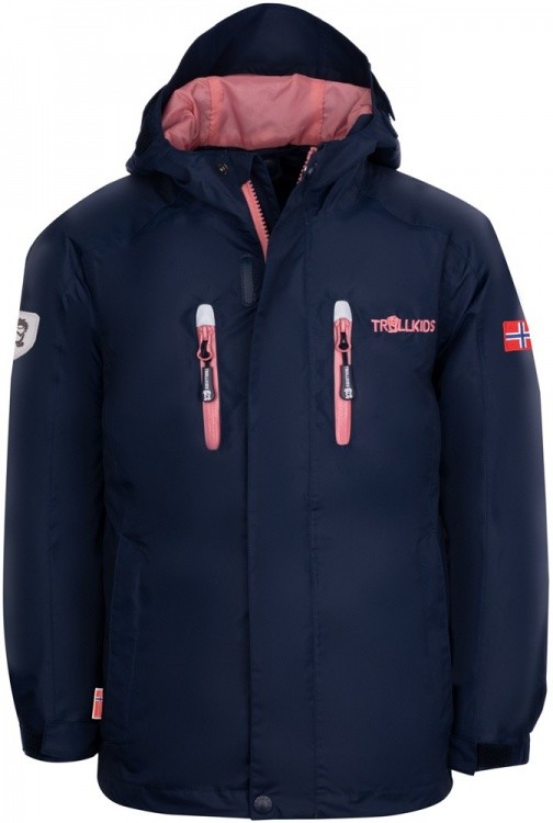 Trollkids Kids Sognefjord Jacket Pro Trollkids Kids Sognefjord Jacket Pro Farbe / color: navy/antique rose ()