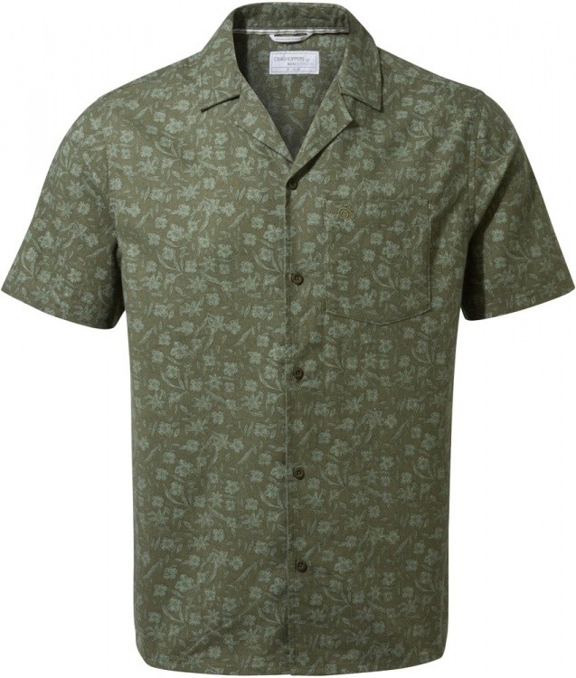 Craghoppers NosiBotanical Pasport SS Shirt Men Craghoppers NosiBotanical Pasport SS Shirt Men Farbe / color: parka green print ()