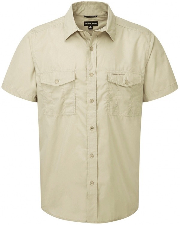 Craghoppers Kiwi Short Sleeved Shirt Men Craghoppers Kiwi Short Sleeved Shirt Men Farbe / color: oatmeal ()