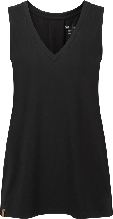 Tentree Womens Treeblend V-Neck Tank Tentree Womens Treeblend V-Neck Tank Farbe / color: meteorite black ()