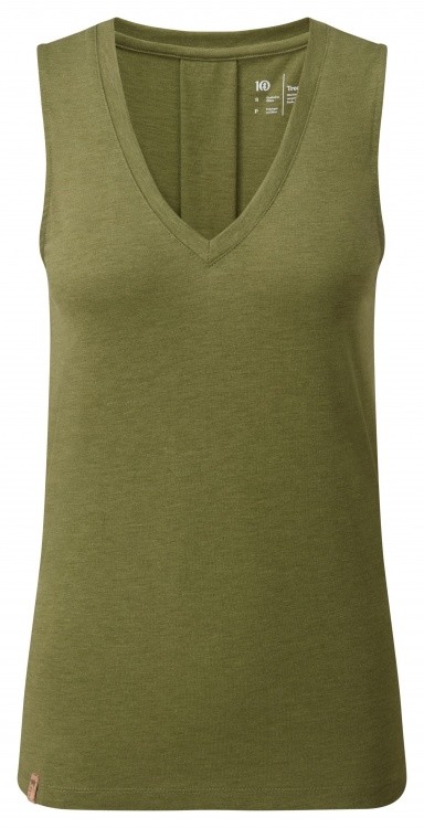 Tentree Womens Treeblend V-Neck Tank Tentree Womens Treeblend V-Neck Tank Farbe / color: olive branch ()