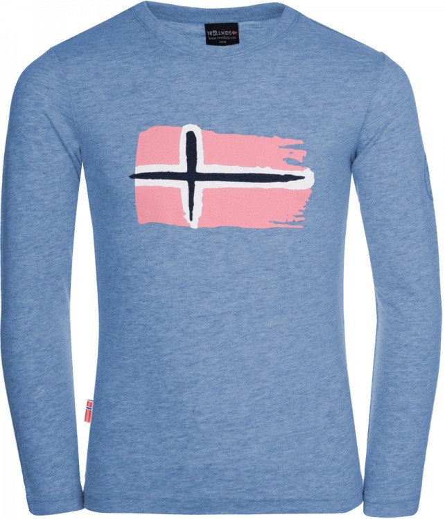 Trollkids Kids Oslo Longsleeve Trollkids Kids Oslo Longsleeve Farbe / color: dusty blue ()