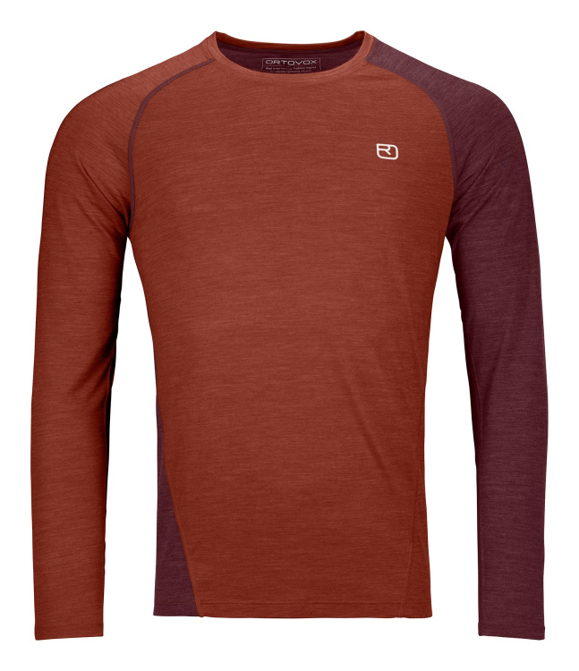 Ortovox 120 Cool Tec Fast Upward LS Men Ortovox 120 Cool Tec Fast Upward LS Men Farbe / color: clay orange blend ()