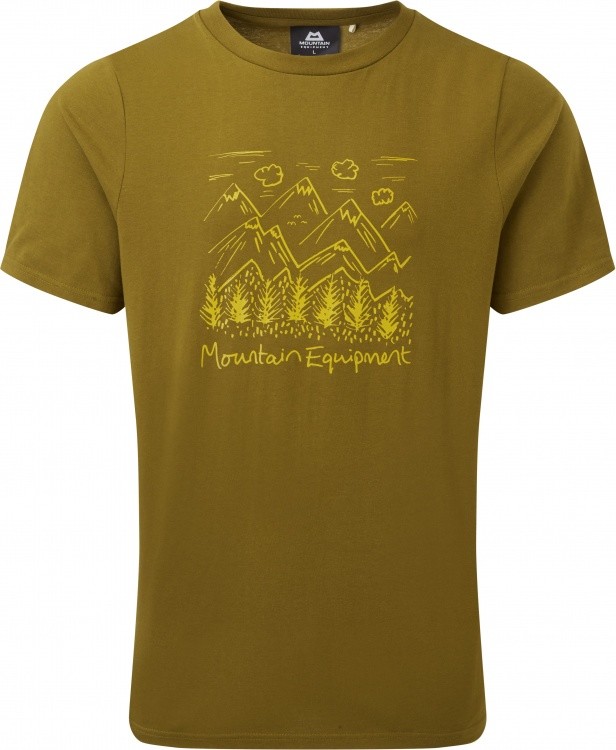 Mountain Equipment Vista Tee Men Mountain Equipment Vista Tee Men Farbe / color: fir green ()