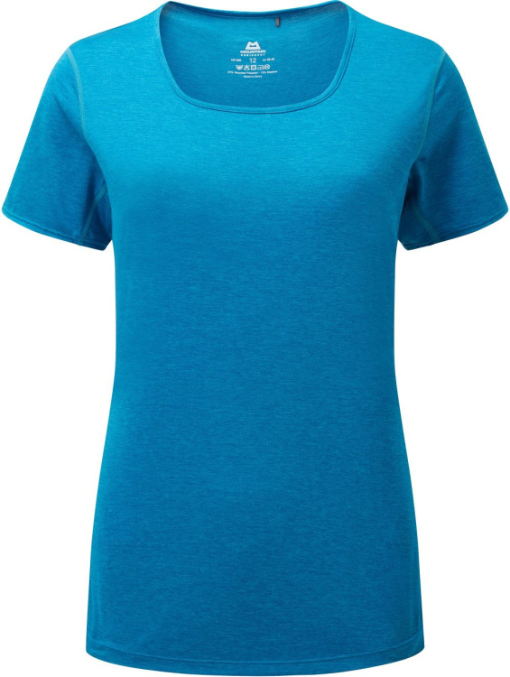 Mountain Equipment Tempi Womens Tee Mountain Equipment Tempi Womens Tee Farbe / color: alto blue ()