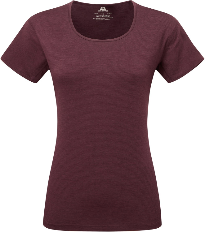 Mountain Equipment Tempi Womens Tee Mountain Equipment Tempi Womens Tee Farbe / color: raisin ()