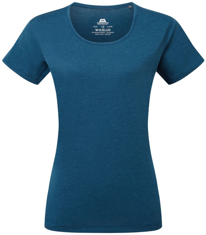 Mountain Equipment Tempi Womens Tee Mountain Equipment Tempi Womens Tee Farbe / color: majolica blue ()