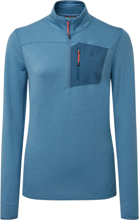 Mountain Equipment Lumiko Women Zip-T Mountain Equipment Lumiko Women Zip-T Farbe / color: stellar/majolica blue ()