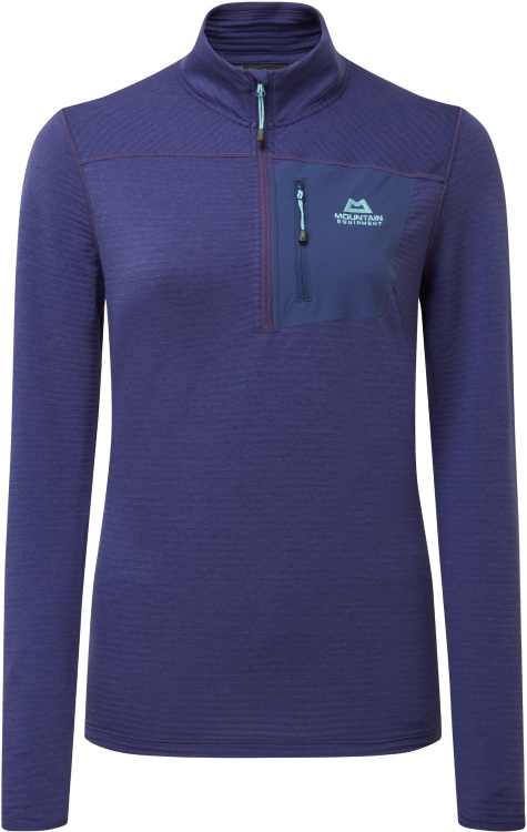 Mountain Equipment Lumiko Women Zip-T Mountain Equipment Lumiko Women Zip-T Farbe / color: amethyst/medieval blue ()