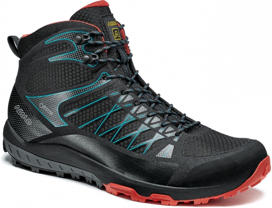Asolo Grid Mid GV MM Asolo Grid Mid GV MM Farbe / color: black/red ()
