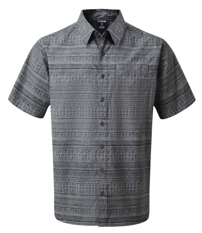 Sherpa Adventure Gear Durbar Short Sleeve Shirt Sherpa Adventure Gear Durbar Short Sleeve Shirt Farbe / color: monsoon grey ()