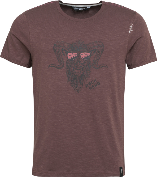 Chillaz Rock Hero T-Shirt Chillaz Rock Hero T-Shirt Farbe / color: chocolate red ()