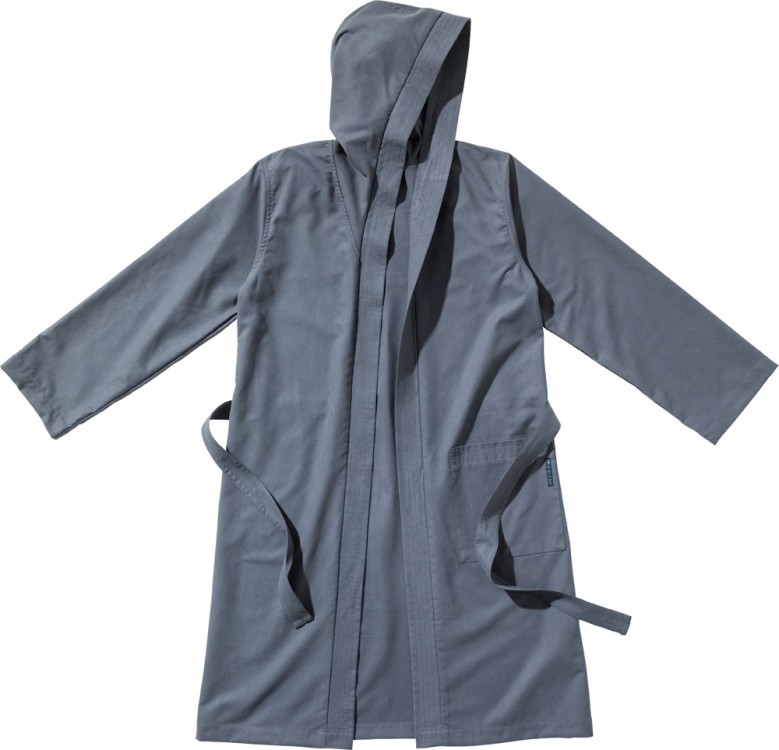 Cocoon Microfiber Bathrobe Ultralight with Hood Cocoon Microfiber Bathrobe Ultralight with Hood Farbe / color: anchor grey ()