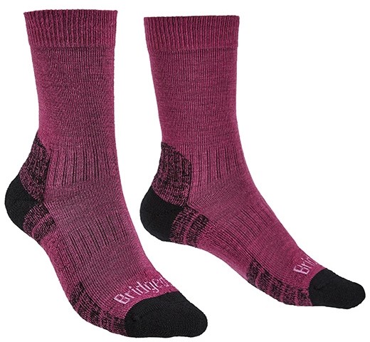 Bridgedale Hike Lightweight Merino Performance Women Bridgedale Hike Lightweight Merino Performance Women Farbe / color: Berry ()