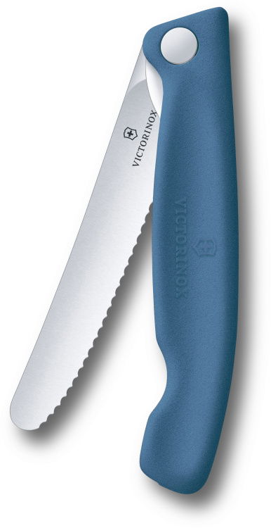 Victorinox Faltbares Gemüsemesser Victorinox Faltbares Gemüsemesser Farbe / color: blau ()