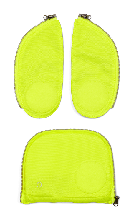 Fond of Bags ergobag Fluo LED Zip-Set Fond of Bags ergobag Fluo LED Zip-Set Farbe / color: gelb ()