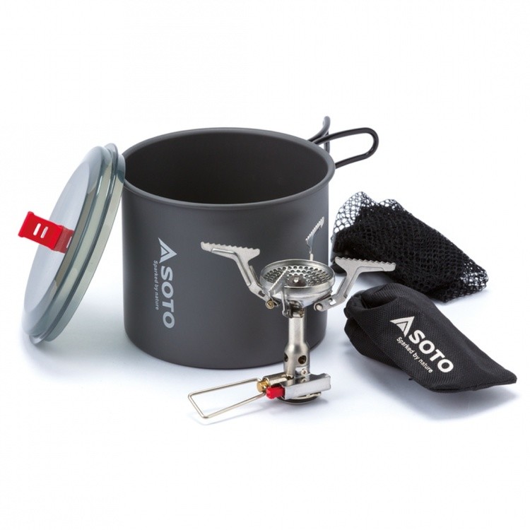 Soto Amicus mit Stealth Igniter New River Pot Combo Soto Amicus mit Stealth Igniter New River Pot Combo Amicus mit Stealth Igniter New River Pot Combo ()