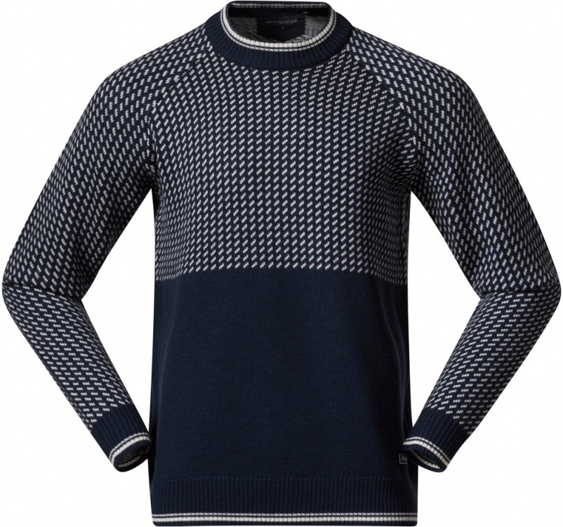 Bergans Alvdal Wool Jumper Bergans Alvdal Wool Jumper Farbe / color: navy blue/vanilla white ()