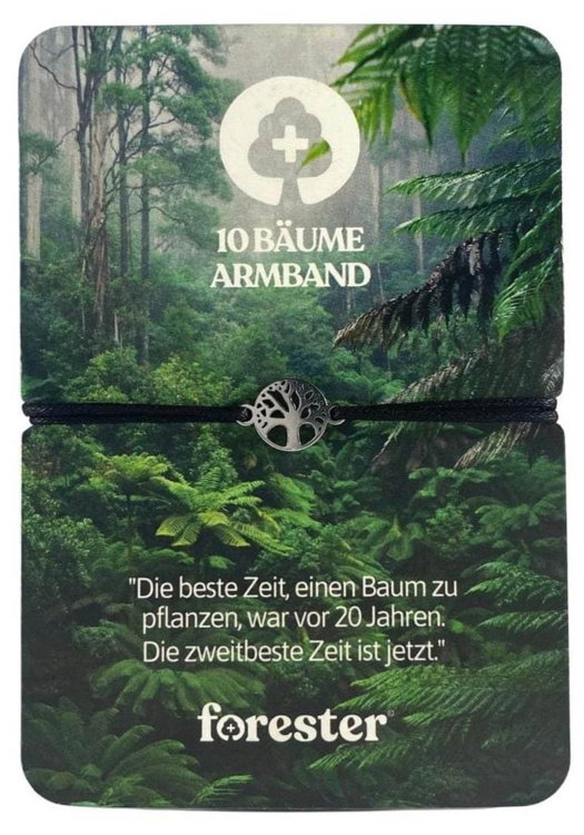 Erden-Project Treesome Zehn B&auml;ume Armband Erden-Project Treesome Zehn B&auml;ume Armband Farbe / color: stainless steel ()