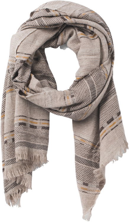 Prana Flora Scarf Prana Flora Scarf Farbe / color: pebble grey ()