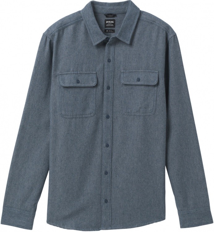 Prana Westbrook Flannel Shirt Prana Westbrook Flannel Shirt Farbe / color: dark sky heather ()