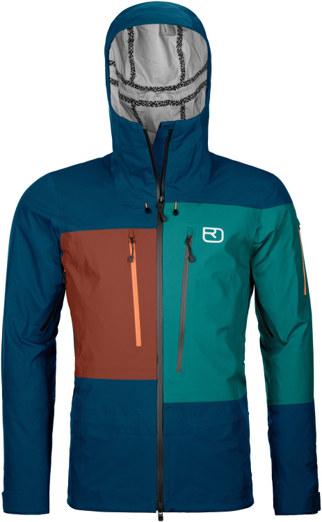 Ortovox 3L Deep Shell Jacket Ortovox 3L Deep Shell Jacket Farbe / color: petrol blue () Ortovox 3L Deep Shell Jacket Ortovox 3L Deep Shell Jacket Farbe / color: petrol blue ()