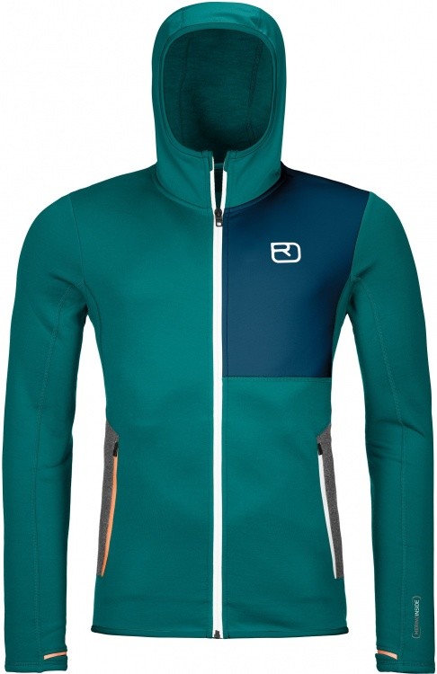 Ortovox Fleece Hoody Ortovox Fleece Hoody Farbe / color: pacific green ()