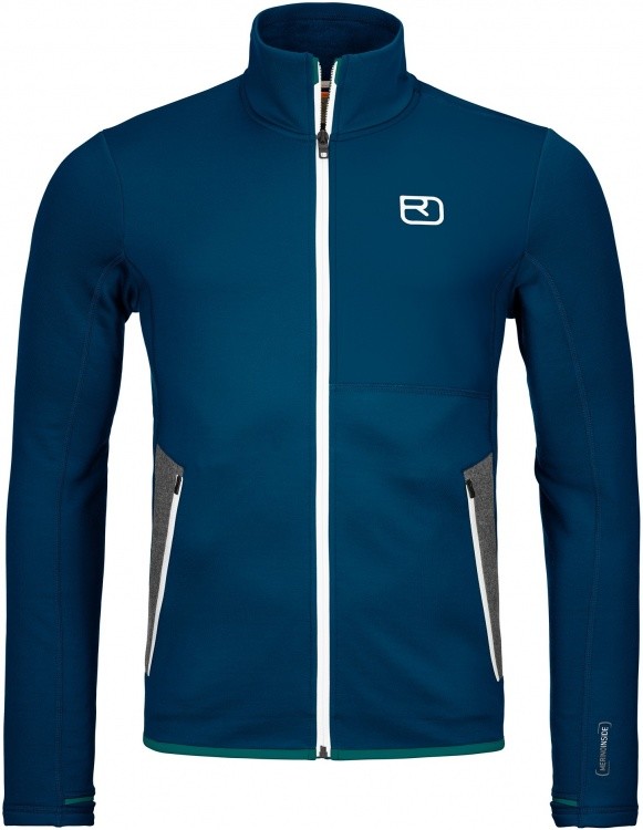 Ortovox Fleece Jacket Ortovox Fleece Jacket Farbe / color: petrol blue ()