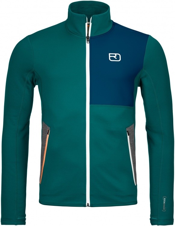 Ortovox Fleece Jacket Ortovox Fleece Jacket Farbe / color: pacific green ()