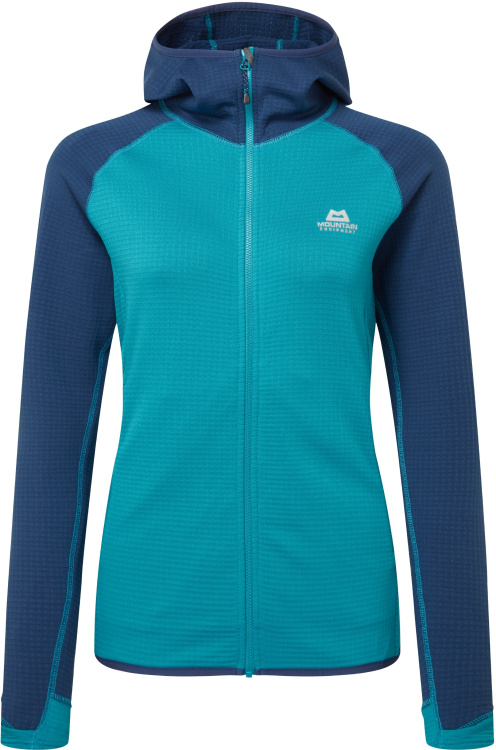 Mountain Equipment Eclipse Hooded Womens Jacket Mountain Equipment Eclipse Hooded Womens Jacket Farbe / color: topaz/medival blue ()