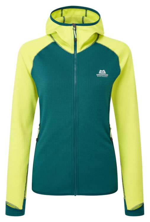 Mountain Equipment Eclipse Hooded Womens Jacket Mountain Equipment Eclipse Hooded Womens Jacket Farbe / color: deep teal/fresh green ()