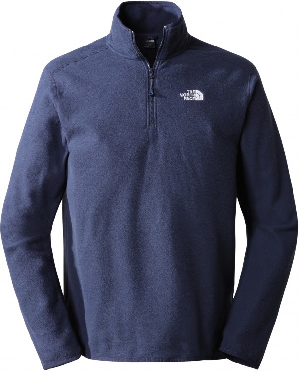 The North Face Mens 100 Glacier 1/4 Zip The North Face Mens 100 Glacier 1/4 Zip Farbe / color: summit navy ()