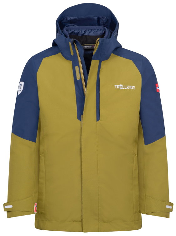 Trollkids Kids Skanden 3in1 Jacket Trollkids Kids Skanden 3in1 Jacket Farbe / color: spruce green/navy ()