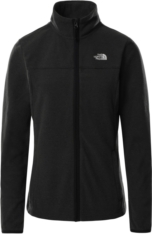 The North Face Womens Homesafe FZ Fleece The North Face Womens Homesafe FZ Fleece Farbe / color: TNF black/a grey stripe ()