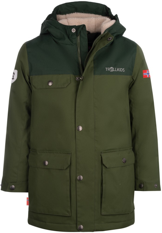 Trollkids Kids Gudvangen Jacket Trollkids Kids Gudvangen Jacket Farbe / color: forest green ()