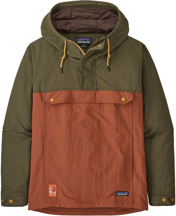 Patagonia Mens Isthmus Anorak Patagonia Mens Isthmus Anorak Farbe / color: sisu brown ()