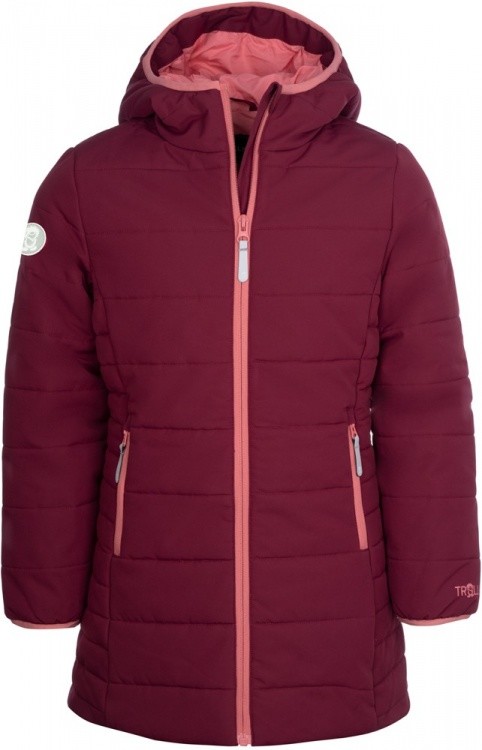 Trollkids Girls Stavanger Coat Trollkids Girls Stavanger Coat Farbe / color: maroon red/antique rose ()