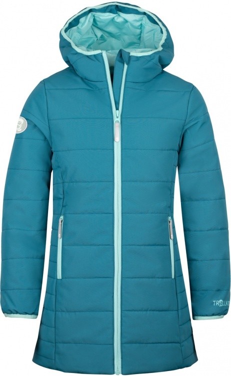 Trollkids Girls Stavanger Coat Trollkids Girls Stavanger Coat Farbe / color: teal/aqua ()