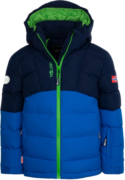 Trollkids Kids Gryllefjord Jacket Trollkids Kids Gryllefjord Jacket Farbe / color: navy/med.blue/bright green ()