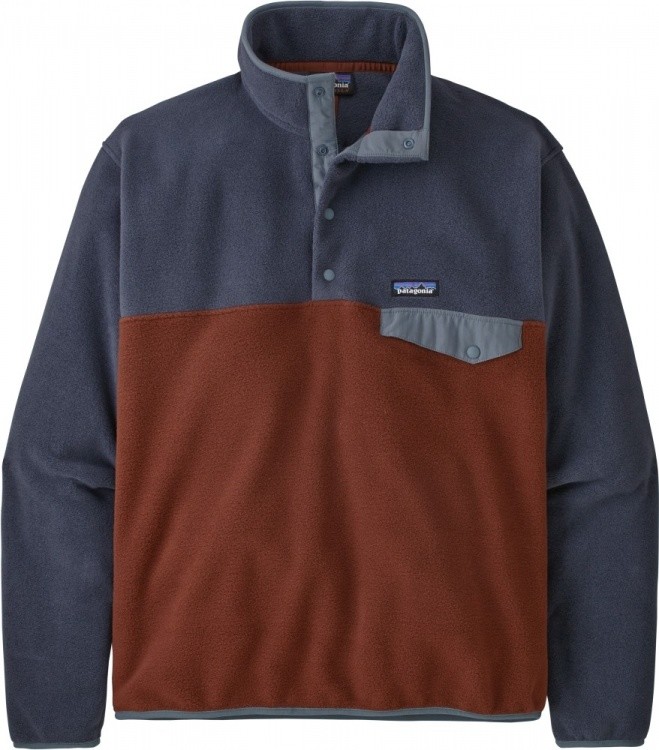 Patagonia Mens Lightweight Synchilla Snap-T Pullover Patagonia Mens Lightweight Synchilla Snap-T Pullover Farbe / color: fox red ()